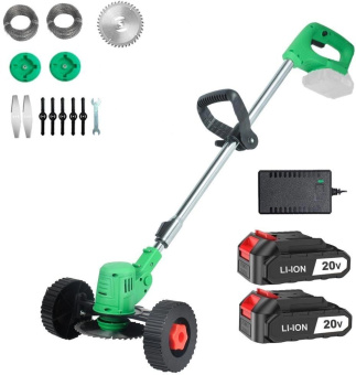 Триммер электрический Deko GreenCut 20 Pro аккум. 650Вт неразбор.штан. реж.эл.:леска/нож/диск от магазина РЭССИ