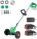 Триммер электрический Deko GreenCut 20 Pro аккум. 650Вт неразбор.штан. реж.эл.:леска/нож/диск от магазина РЭССИ