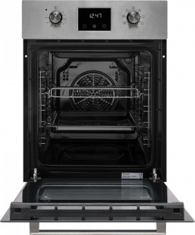 Духовой шкаф Электрический Weissgauff EOY 451 PDX нержавеющая сталь/черный от магазина РЭССИ