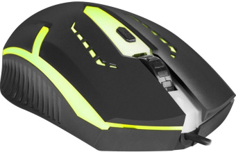 Мышь Defender Flash MB-600L черный оптическая 1200dpi USB 3but (52600) от магазина РЭССИ