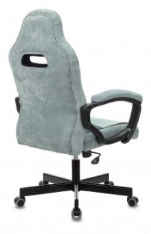 Кресло игровое Zombie VIKING 6 KNIGHT Fabric голубой с подголов. крестов. металл от магазина РЭССИ