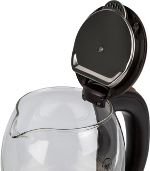 Чайник электрический BBK EK1727G 1.7л. 2200Вт коричневый корпус: стекло/пластик от магазина РЭССИ