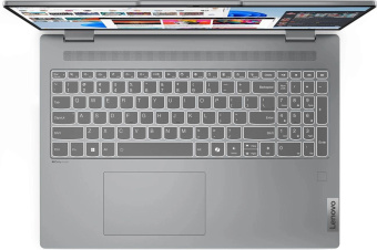 Ноутбук Lenovo IdeaPad 5 16IRU9 Core 7 150U 16Gb SSD512Gb Intel Graphics 16" OLED Touch 2K (2048x1280) noOS grey WiFi BT Cam (83DU0042RK) от магазина РЭССИ