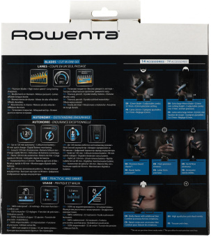 Триммер Rowenta Selectium TN9460F4 синий (насадок в компл:13шт) от магазина РЭССИ
