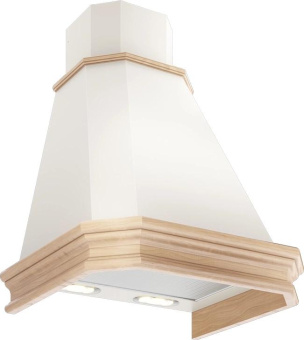 Вытяжка каминная Elikor Пергола 90П-650-П3Л бежевый управление: кнопочное (1 мотор) от магазина РЭССИ