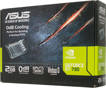 Видеокарта Asus PCI-E GT730-SL-2GD5-BRK NVIDIA GeForce GT 730 2048Mb 64 GDDR5 902/5010 DVIx1 HDMIx1 CRTx1 HDCP Ret от магазина РЭССИ