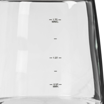 Чайник электрический Galaxy Line GL 0558 1.7л. 2200Вт нержавеющая сталь/черный (корпус: стекло) от магазина РЭССИ