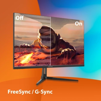 Монитор SunWind 24.5" SM-25FI401 черный IPS LED 3ms 16:9 HDMI матовая 250cd 178гр/178гр 1920x1080 180Hz G-Sync FreeSync DP FHD 3.3кг от магазина РЭССИ