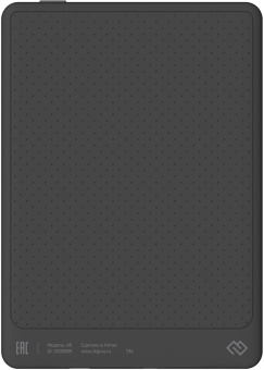 Электронная книга Digma A6 6" E-Ink Carta 758x1024 1.8Ghz 3072/32Gb/SD/microSDHC/подсветка дисплея темно-серый от магазина РЭССИ