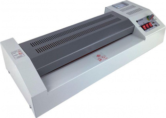 Ламинатор Heleos ЛМ_А3Про серый A3 (60-250мкм) 62см/мин (2вал.) хол.лам. лам.фото реверс от магазина РЭССИ