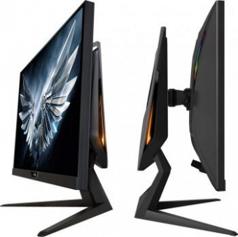 Монитор Gigabyte 27" Aorus FI27Q-P черный IPS LED 16:9 HDMI матовая HAS Piv 1000:1 350cd 178гр/178гр 2560x1440 DP 2K USB 11.9кг от магазина РЭССИ