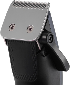 Машинка для стрижки Polaris PHC 0954 синий/черный 9Вт (насадок в компл:4шт) от магазина РЭССИ