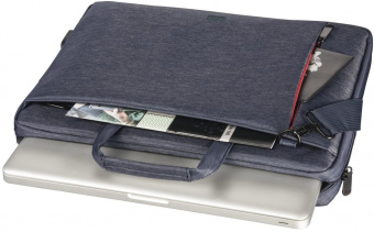 Сумка для ноутбука 15.6" Hama Manchester синий полиэстер (00216581) от магазина РЭССИ