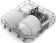 Посудомоечная машина встраив. Weissgauff BDW 6039 DC INVERTER 1900Вт полноразмерная от магазина РЭССИ
