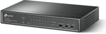Коммутатор TP-Link TL-SF1009P 9x100Mb 8PoE+ 65W неуправляемый от магазина РЭССИ