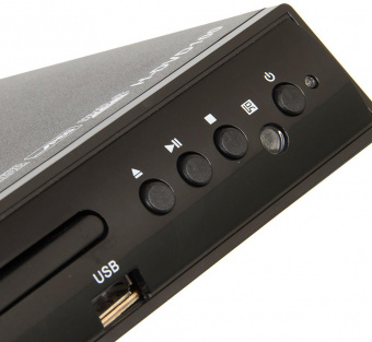 Плеер DVD Hyundai H-DVD100 черный ПДУ от магазина РЭССИ