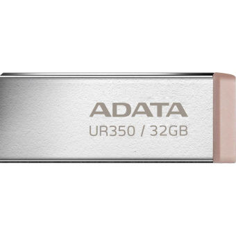 Флеш Диск A-Data 32GB UR350 UR350-32G-RSR/BG USB3.2 серебристый/коричневый от магазина РЭССИ
