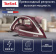 Картинка Утюг Tefal FV6820E0 2800Вт вишневый/серебристый от магазина РЭССИ Утюг Tefal FV6820E0 2800Вт вишневый/серебристый от магазина РЭССИ