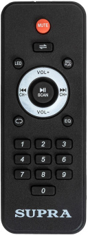 Минисистема Supra SMB-2050 черный 180Вт FM USB BT SD от магазина РЭССИ