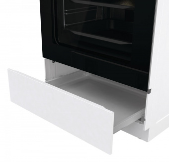 Плита Электрическая Gorenje GECS6C70WC белый/черный стеклокерамика (без крышки) от магазина РЭССИ