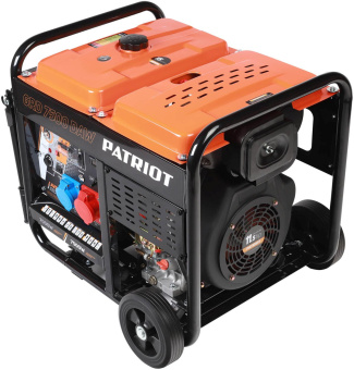Генератор Patriot GRD 7500DAW 7.5кВт от магазина РЭССИ