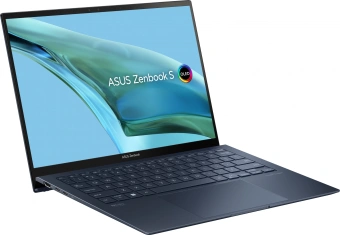 Ноутбук Asus Zenbook S UX5304MA-NQ172 Core Ultra 7 155U 16Gb SSD1Tb Intel Graphics 13.3" OLED 3K (2880x1800) noOS blue WiFi BT Cam Bag (90NB12V3-M00B20) от магазина РЭССИ