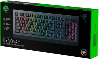 Клавиатура Razer Cynosa V2 черный USB Multimedia for gamer LED от магазина РЭССИ