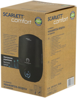 Увлажнитель воздуха Scarlett SC-AH986E10 23Вт (ультразвуковой) черный от магазина РЭССИ