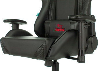 Кресло игровое Zombie Z4 черный искусственная кожа крестов. от магазина РЭССИ