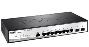 Коммутатор D-Link DGS-1210-10/ME/A1A 8G 2SFP управляемый от магазина РЭССИ