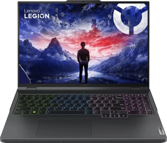 Ноутбук Lenovo Legion Pro 5 16IRX9 Core i5 14500HX 32Gb SSD1Tb NVIDIA GeForce RTX4050 6Gb 16" IPS WQXGA (2560x1600) noOS dk.grey WiFi BT Cam (83DF00E6RK) от магазина РЭССИ
