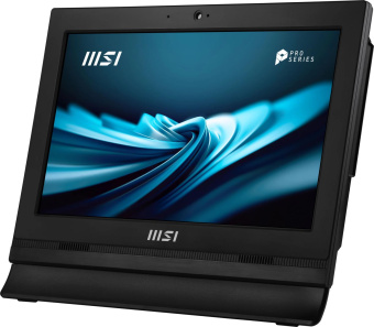 Моноблок MSI Pro AP162T ADL-012XRU 15.6" Full HD Touch N100 (0.8) 4Gb SSD128Gb UHDG CR noOS 2xGbitEth WiFi BT 65W клавиатура мышь Cam черный 1920x1080 от магазина РЭССИ
