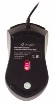 Мышь Оклик 245M черный оптическая (1000dpi) USB (3but) от магазина РЭССИ