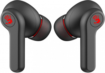 Гарнитура вкладыши A4Tech Bloody M30 черный/красный беспроводные bluetooth в ушной раковине (M30 (BLACK+RED)) от магазина РЭССИ
