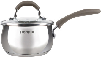 Ковш Rondell Konzept RDS-1228 1.1л. d=14см (с крышкой) стальной от магазина РЭССИ