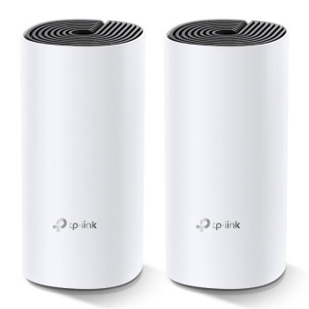 Бесшовный Mesh роутер TP-Link Deco M4 (DECO M4(2-PACK)) AC1200 10/100/1000BASE-TX белый (упак.:2шт) от магазина РЭССИ