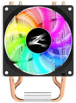 Устройство охлаждения(кулер) Zalman CNPS4X Black Soc-AM5/AM4/1151/1200/1700 4-pin 21-28dB Al+Cu 150W 420gr Ret от магазина РЭССИ