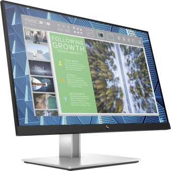 Монитор HP 23.8" E24q G4 черный IPS 5ms 16:9 HDMI HAS Piv 250cd 178гр/178гр 2560x1440 VGA DP 2K USB 5.7кг от магазина РЭССИ