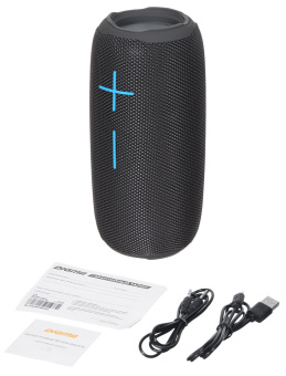 Колонка порт. Digma S-25 серый 10W 1.0 BT/3.5Jack/USB 2400mAh (SP2510G) от магазина РЭССИ