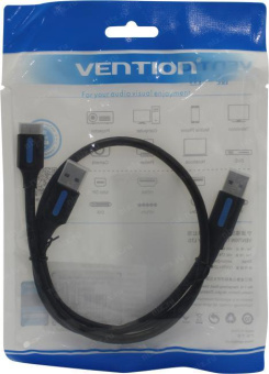 Кабель Vention CQPBD USB 3.0 A(m) USB 2.0 A (m) micro USB 3.0 B (m) 0.5м черный от магазина РЭССИ