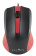 Мышь Оклик 225M черный/красный оптическая (1000dpi) USB (3but) от магазина РЭССИ