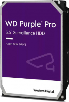 Жесткий диск WD SATA-III 18Tb WD181PURP Video Purple Pro (7200rpm) 512Mb 3.5" от магазина РЭССИ