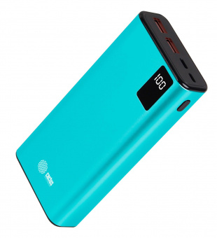 Мобильный аккумулятор Cactus CS-PBFSYT-20000 20000mAh 3A 2xUSB синий от магазина РЭССИ