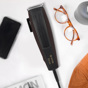 Машинка для стрижки Vitek Safari VT-2577 коричневый от магазина РЭССИ