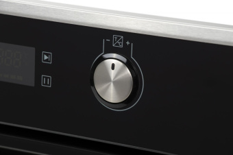 Духовой шкаф Электрический Hyundai HEO 6648 IX черный/серебристый от магазина РЭССИ