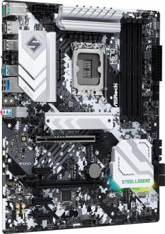 Материнская плата Asrock H670 STEEL LEGEND Soc-1700 Intel H670 4xDDR4 ATX AC`97 8ch(7.1) 2.5Gg RAID+VGA+HDMI+DP от магазина РЭССИ