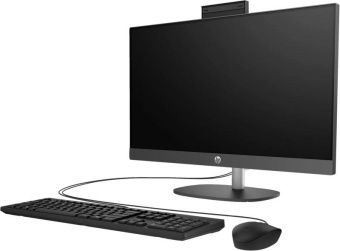 Моноблок HP ProOne 240 G10 23.8" Full HD i5 1335U (1.3) 8Gb SSD512Gb UHDG Free DOS GbitEth WiFi BT 90W клавиатура мышь Cam черный 1920x1080 от магазина РЭССИ