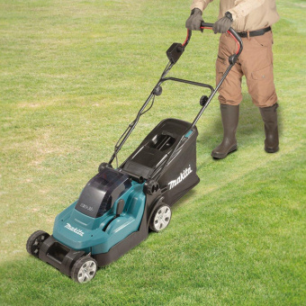 Газонокосилка роторная Makita DLM382CM2 от магазина РЭССИ