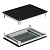 Комплект, крыша и основание, для шкафов CQE N, 1000X400 мм от магазина РЭССИ