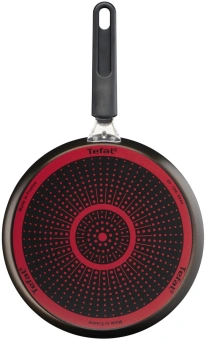 Сковорода блинная Tefal Easy Plus Э 04237522 круглая 22см ручка несъемная (без крышки) черный (9100054098) от магазина РЭССИ